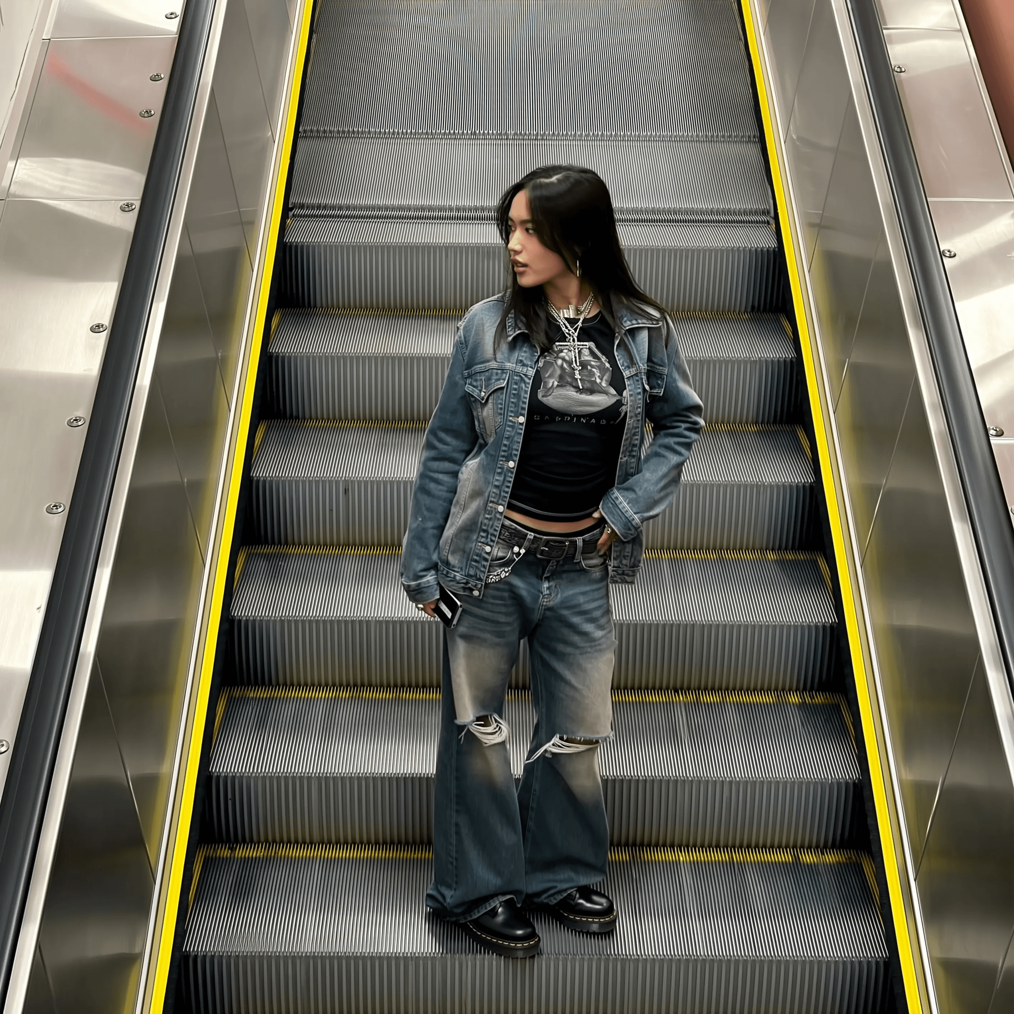 Escalator fit