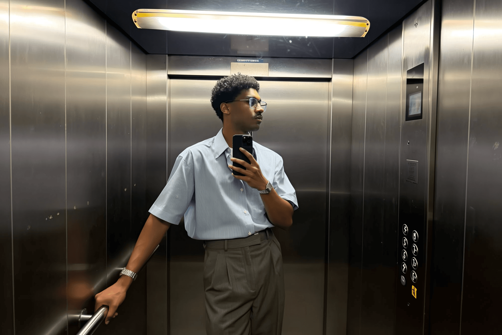Elevator Mirror