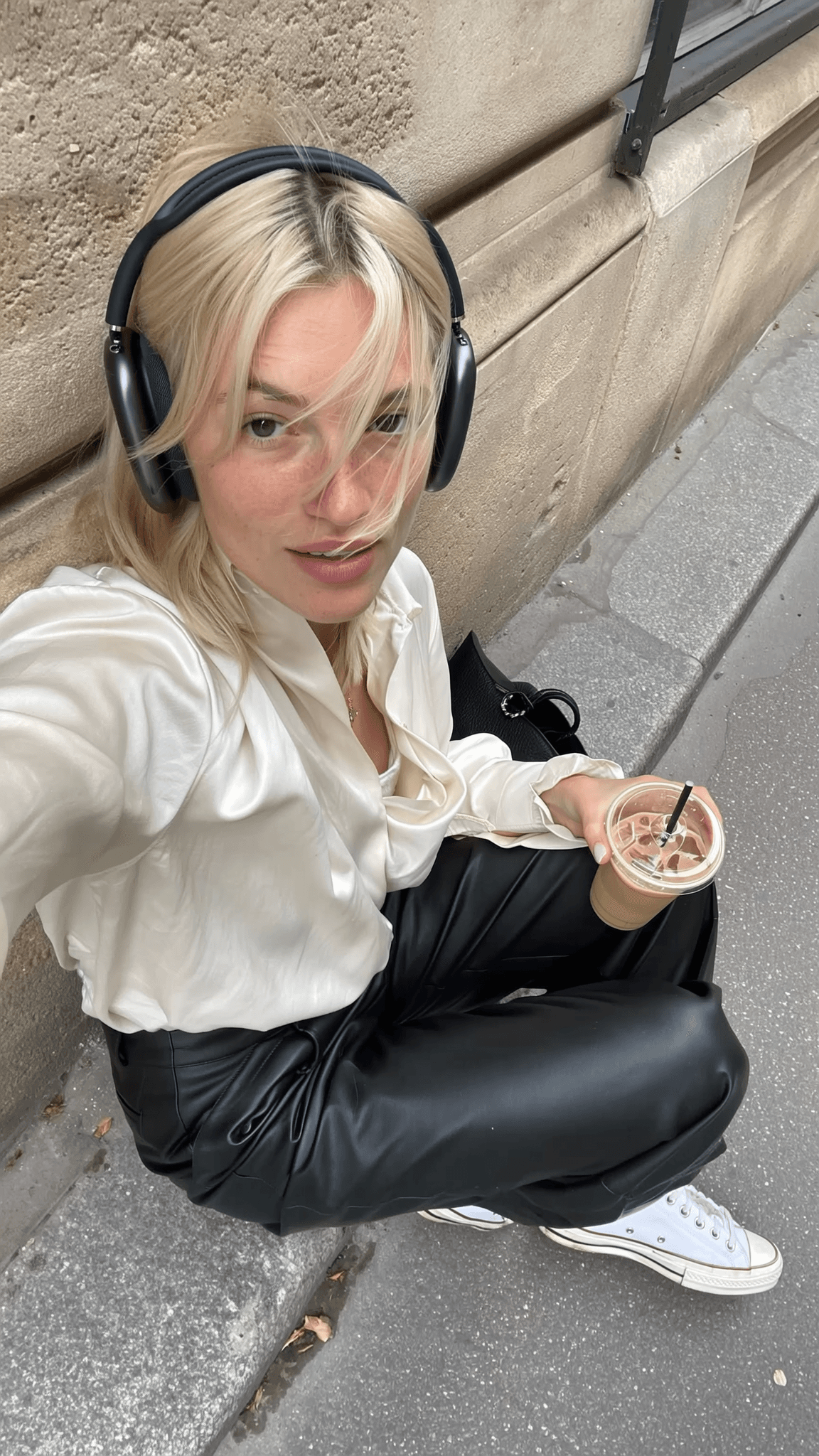 Sitting on the Street